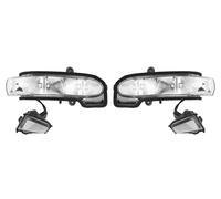 Set Indicatori Specchio Laterale LED Con Luce Puddle Mercedes E Class W211 02-06