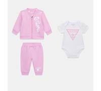 Set Infant Bambina Guess Body Felpa Pantalone S6RG03KAN04 A61T Rosa