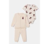 Set Infant Bambina Guess Felpa Body Pantalone H6RW02KA6W4 G6K9 Rosa