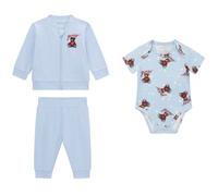 Set Infant Bambini Guess Felpa Body Pantalone H6RW02KA6W4 G7N1 Azzurro