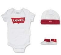 Set Infant Levi's Bimbo Body Cappellino Calzini LL0019 001 Bianco