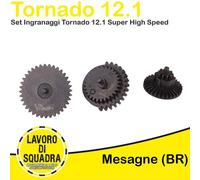 Set Ingranaggi 12:1 12.1 Super High Speed Acciaio Cnc Tornado