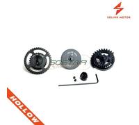 Set Ingranaggi 13:1 V2/V3 Elicoidali + Pignone Solink (SM-131-H-HOLLOW)