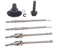 Set ingranaggi albero motore anteriore posteriore per Axial SCX10 II 90046 90047 1/10 RC Car Assale motore anteriore posteriore
