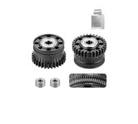 Set ingranaggi estrusore stampante universale, kit K2 P aggiornato, interamente in metallo 3D con rivestimento nanometrico in acciaio al carbonio(A1)
