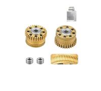 Set ingranaggi estrusore stampante universale, kit K2 P aggiornato, interamente in metallo 3D con rivestimento nanometrico in acciaio al carbonio(A2)