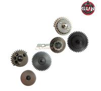 Set Ingranaggi Integrated In Acciaio Cnc 13:1 Super High Speed Per Aeg Gun Five