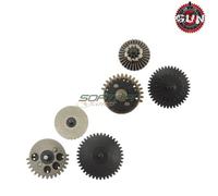 Set Ingranaggi Integrated In Acciaio Cnc 14:1 Super Speed Per Aeg Gun Five (gf-c