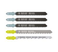 Set iniziale di lame per seghetto alternativo 5 pezzi Quantità:1