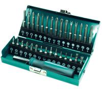 WOLFCRAFT - BIT-BOX SAFETY PER VITI DI SICUREZZA IN BOX DI METALLO CON AVVITATORE MANUALE E 30 INSERTI SOLID 25 E 50 MM. 1386000