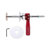 Set interno di utensili tagliatubi per tubi interni in PVC ABS per trapano con manico ruota da taglio codolo da 1/4 pollici 6-105 mm taglio regolabile rosso