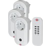 Brennenstuhl 1507040 - Kabellos - 433,92 MHz - Indoor - Weiß - 25 m - IP20 ( 1507040 )