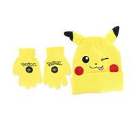Set Invernale Di Berretto E Guanti Pikachu Per Bambini