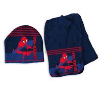 Set inverno 3 pezzi con cappello + sciarpa + guanti - Spiderman