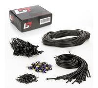 Set Irrigazione Con 100m Tubo,25x Connettore-T/Gancio di Piano / Irrigatore a