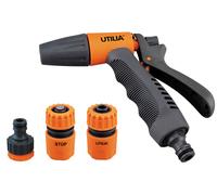 Set Irrigazione con Pistola 5 Pezzi. 12 Pezzi Utilia
