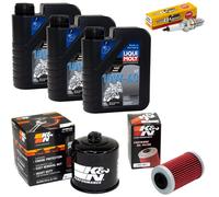 Set Ispezione 3L Olio per KTM Ecx 620 EXC 640 660 1995-99 Filtro Candela