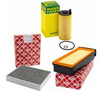 Set Ispezione Febi Bilstein Per BMW Serie 3 E 4: Olio, Aria, Abitacolo