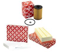 Set Ispezione MANN-FILTER Olio, Aria, Filtro Abitacolo per Audi Seat VW