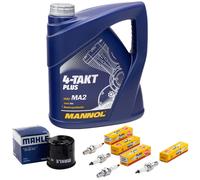 Set Ispezione per Honda CBF 1000 SC58 CBF1000 2006-12 Olio 4L Filtro Candele