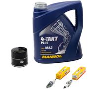 Set Ispezione Yamaha XVS 950 Midnight Star 2009-15 Olio Oliofiltro Candele