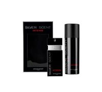Set Jacques Bogart: Silver Scent Intense, Eau De Toilette, per uomo, 100 ml + Silver Scent Intense, Spray profumato, per uomo, 200 ml