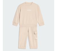 Set jogger Essentials Crystal Linen / White 2-3A