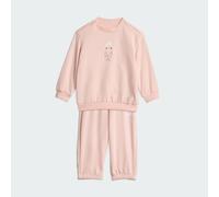 TIRO_NSTER JOGGER SET Blush Pink / White 18-24M