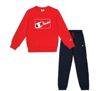 Set Junior Champion Cotone Tuta Felpa Pantalone 307060 RS011 Rosso Blu