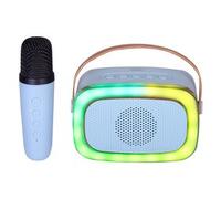 Trevi XR 8A01 MINIPARTY ALTOPARLANTE KARAOKE + BLUETOOTH BLU Trevi