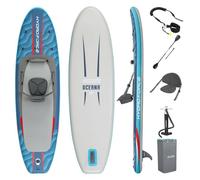 Set kayak e stand-up paddleboard 2 in 1 oceana da 10 piedi (3,05 m x 84 cm x 15 cm)
