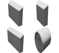 Set Keycap Piatti per Tastiera Cherry MX K-Shoot DiY Board Kit Stampati 3D