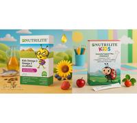 ️ set kids Bambini Omega-3 + Vitamina D e C+ Probiotici Facile da Assumere