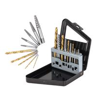 Set Kit 10 Estrattori di Viti Bulloni Punte Per trapano A Mano Sinistra 610203