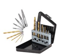 Set Kit 10 Estrattori di Viti Bulloni Punte Per trapano A Mano Sinistra 610203