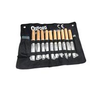 SET KIT 13 SGORBIE SCALPELLI SCALPELLO PER LEGNO DA FALEGNAME CON ASTUCCIO