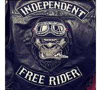 Set Kit 4 Toppe Patch Skull Willie G.Grande Patch termoadesiva per gilet da motociclista biker motorcycles, Independent Free Biker, Rider, iron.