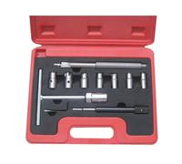 SET KIT ALESATORI PER LA PULIZIA INIETTORE INIETTORI AUTO MOTORE DIESEL 11 PZ
