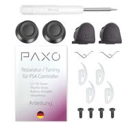 Set/kit di riparazione del controller PS4 per i pulsanti L2 e R2 e le bacchette per il pollice, incluse istruzioni dettagliate