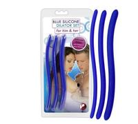 SET KIT DI TRE DILATATORI UOMO DIVARICATORI URETRA SONDA PER PENE IN SILICONE
