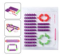 Set kit maglia sciarpa con macchina per maglieria portatile da viaggio