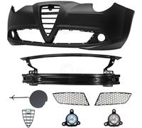 Set Kit Paraurti Anteriore+Supporto+Accessori+Nebbia per Alfa Romeo Mito 955