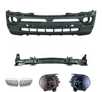 Set Kit Paraurti Anteriore Supporto + +Griglia+Nebbia per BMW X5 E53 Anno Fab.