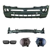 Set Kit Paraurti Anteriore Supporto+Griglia+Nebbia per BMW X5 E53 Anno Fab.