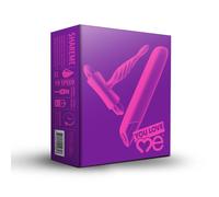 SET KIT SEX TOYS CON VIBRATORE VAGINALE CLITORIDEO E BUTT PLUG ANALE VIBRANTE