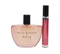 Set Kylie Minogue: Darling, eau de parfum, da donna, 75 ml + Darling, eau de parfum, da donna, 8 ml