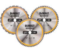 Set lame per sega DeWALT (3 pezzi) 305 x 30 mm / 1 x DT1958, 1 x DT1959, 1 x DT1960 / DT1964