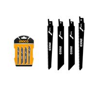 Set lame per seghetto a Gattuccio per legno e metallo 10pz - INGCO