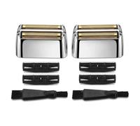 Set Lamina E Lama, Compatibile Con Babyliss, FXFS2 | La confezione contiene 1 o 2 set for la manutenzione del rasoio da barbiere(Silvery-2Pcs)
