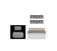 Set Lamina E Lame, Compatibile Con Il Rasoio BaByliss PRO, FXFS2 | Set di ricambio Gold for la manutenzione del rasoio cordless in metallo a doppia lamina(18pcs Silver)